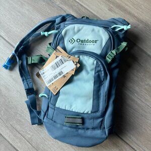 NWT Outdoor Products 3.5L Hydration Backpack Blue